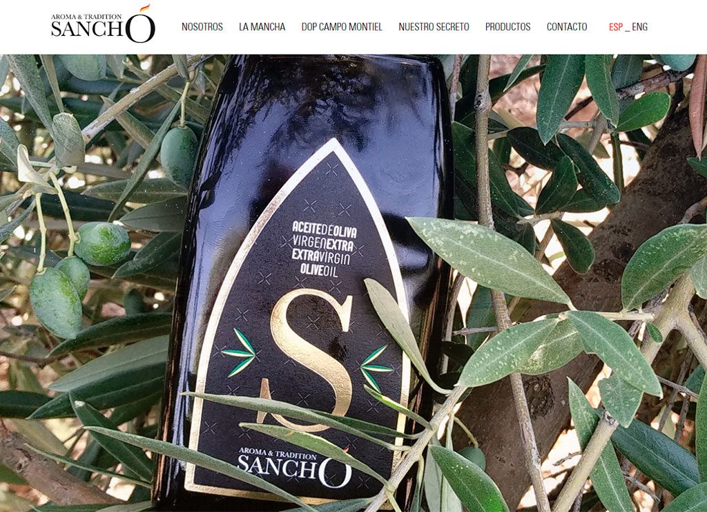 Sancho Food proyecto diseño web